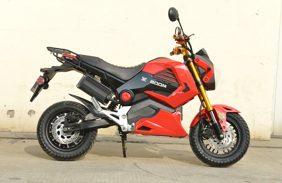 boom evader electric motorcycle