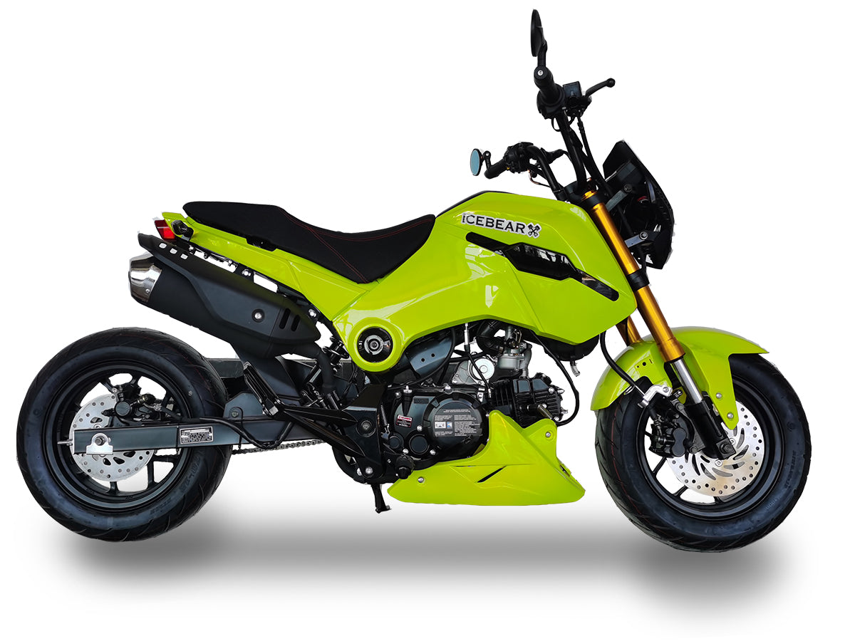 PMZ125-1 | Icebear Fuerza | 125cc Motorcycle Street Legal | Grom