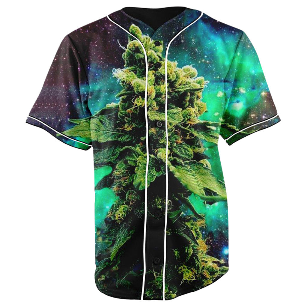 weed baseball jersey