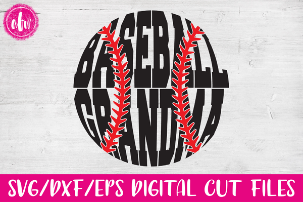 Download Baseball Grandma - SVG, DXF, EPS - AFW Designs