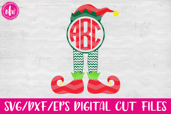 Download Monogram Elf Bundle - SVG, DXF, EPS - AFW Designs