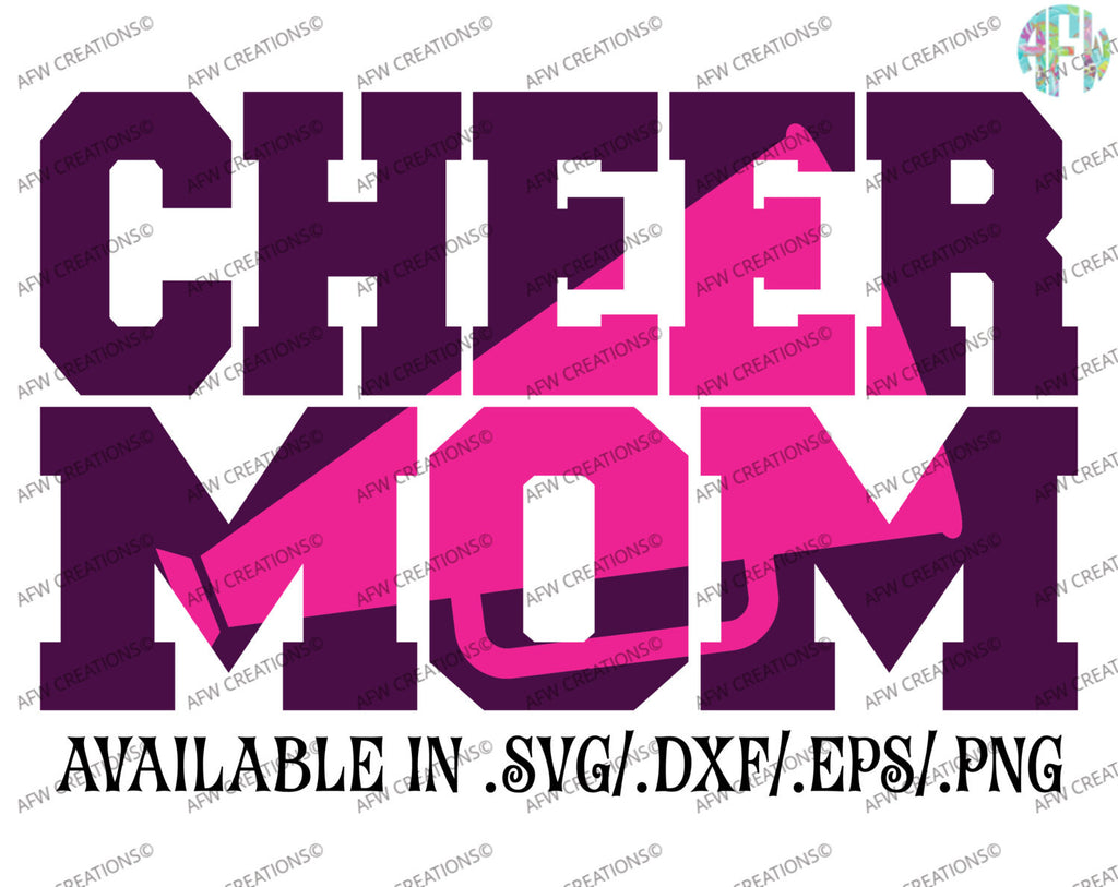 Download Cheer Mom 6 Svg Dxf Eps Afw Designs