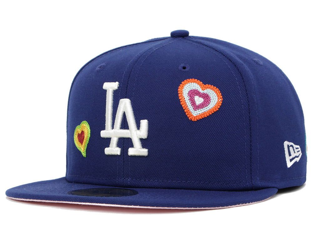 Los Angeles Dodgers New Era Floral Under Visor Authentic Collection 60th  Anniversary Replica 59FIFTY Fitted Hat - Royal
