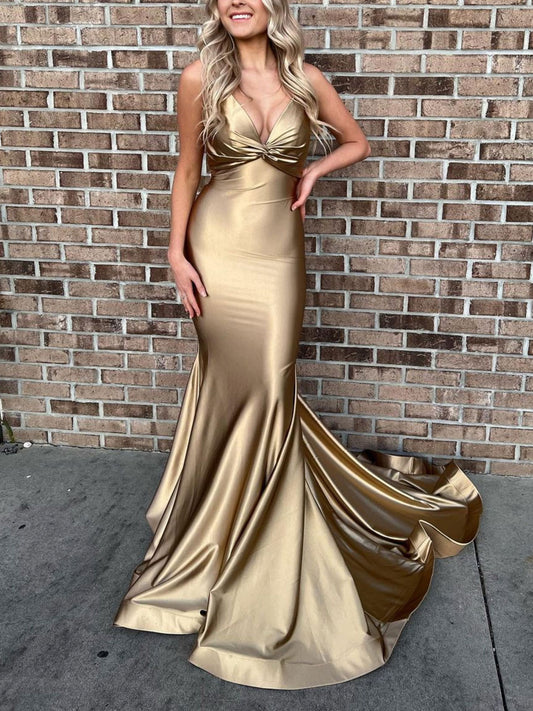 prom dresses 2022 gold