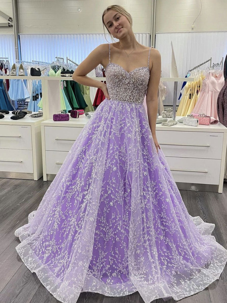 purple matric dresses