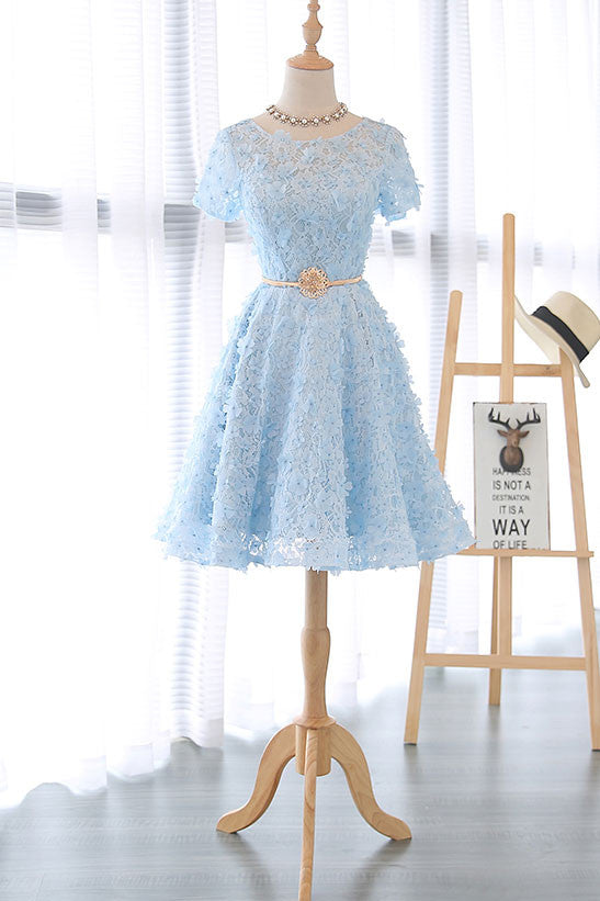 blue dress cute