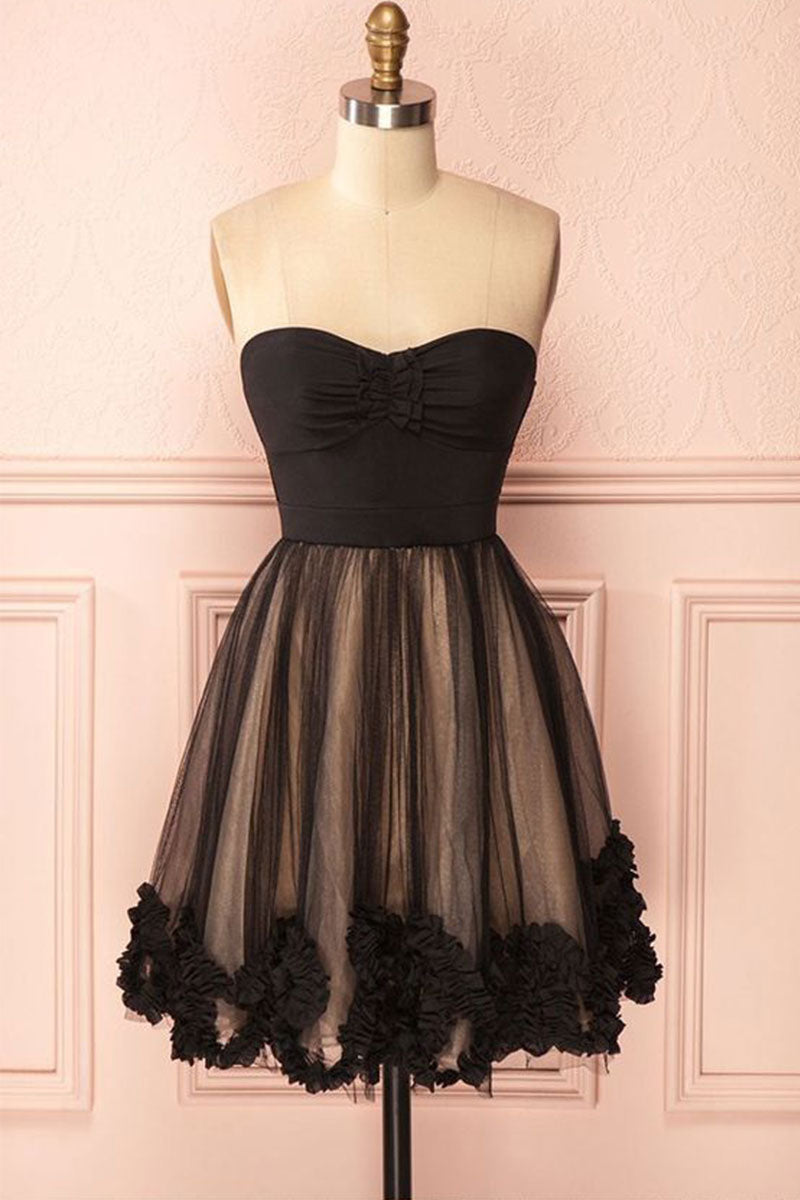 cute black dresses for homecoming