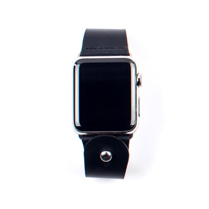 laser cut leather apple watch band