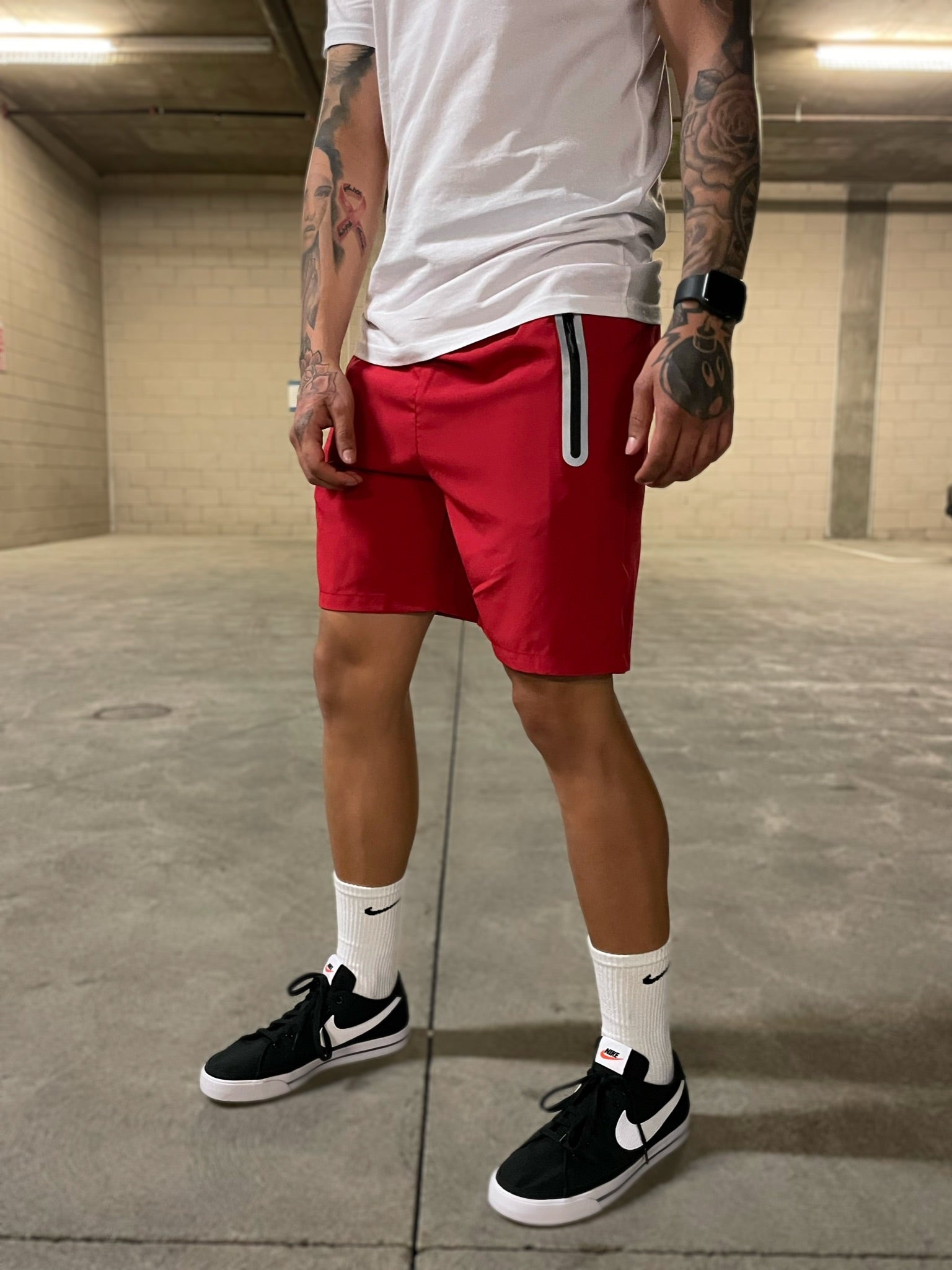 Active Reflective Shorts (Red)