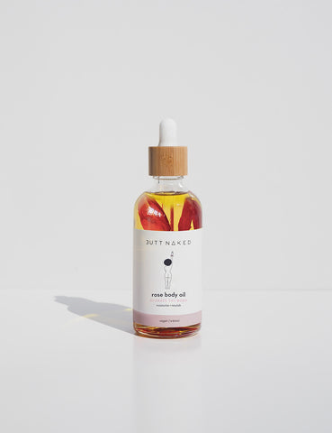 Rose body oil