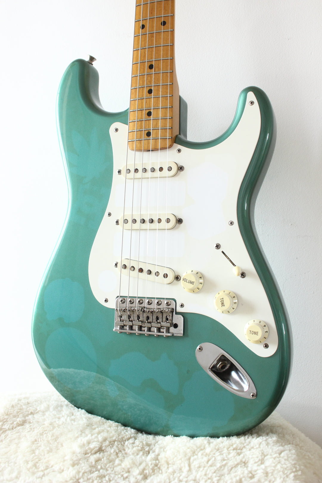 Fender Japan 57 Reissue Stratocaster St57 75tx Ocean Turquoise Metall Topshelf Instruments 4728