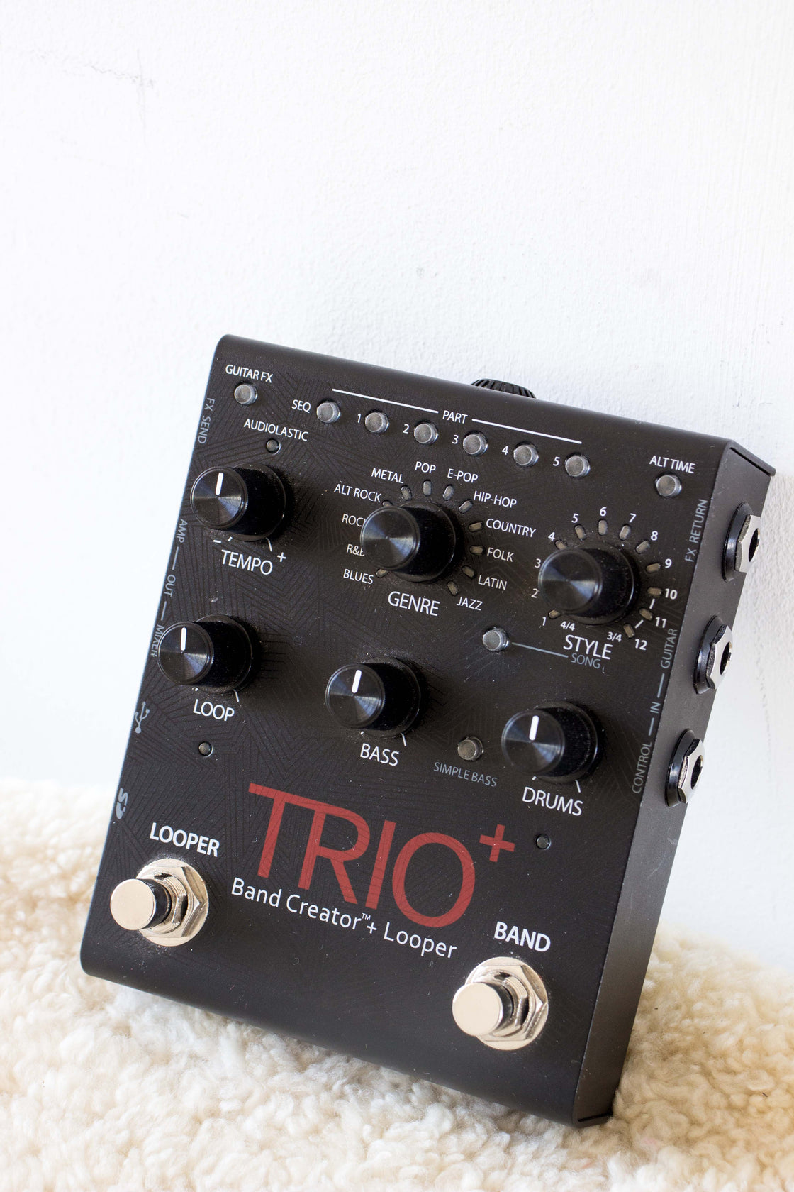 Digitech Trio+ Band Creator and Looper Pedal – Topshelf Instruments