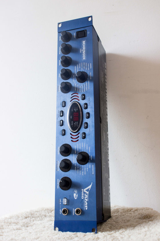 Behringer V Amp Pro Rack Guitar Multi Effects Processor Topshelf Instruments