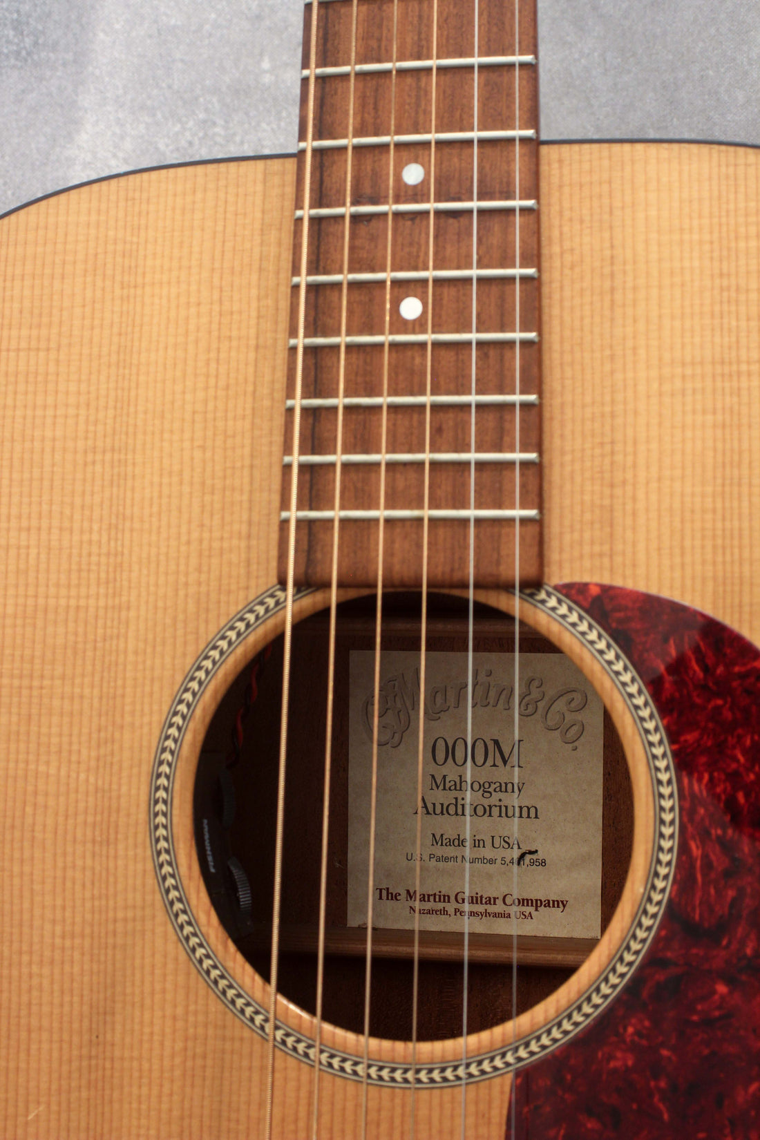 martin 000m acoustic guitar