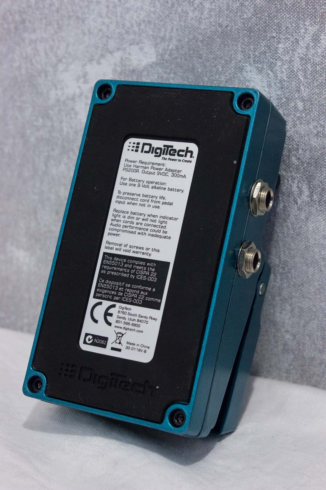 digitech digiverb digital reverb pedal