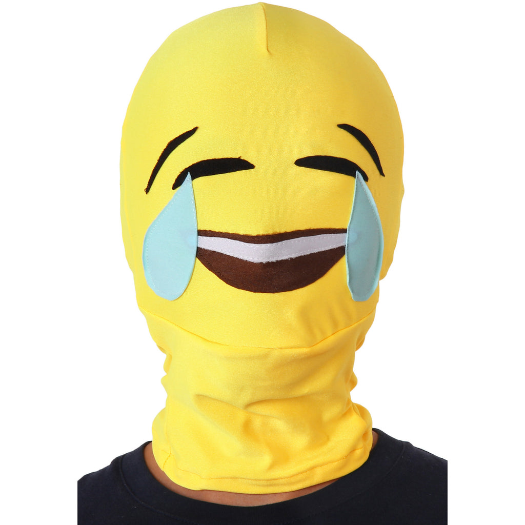 Smiling Mask Over Crying Face Meme