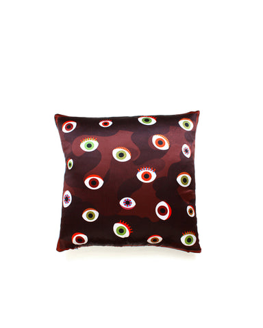 Eye silk pillow