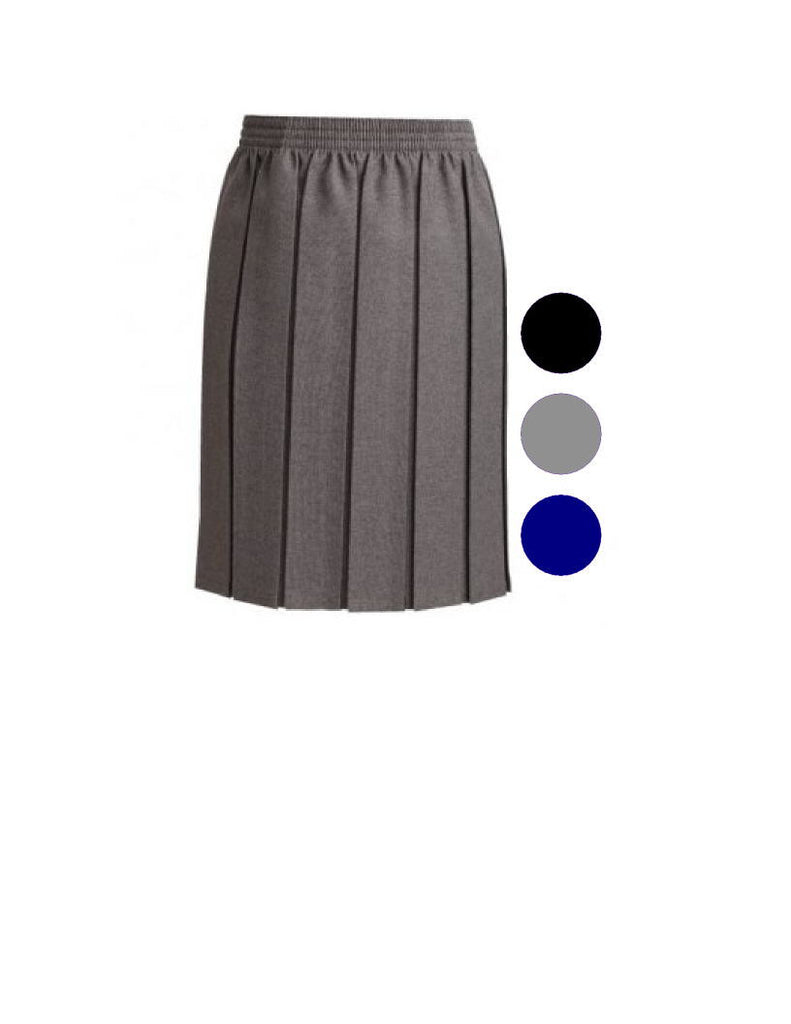 Navy Junior Girls Box Pleat skirt – Trutex Hackney