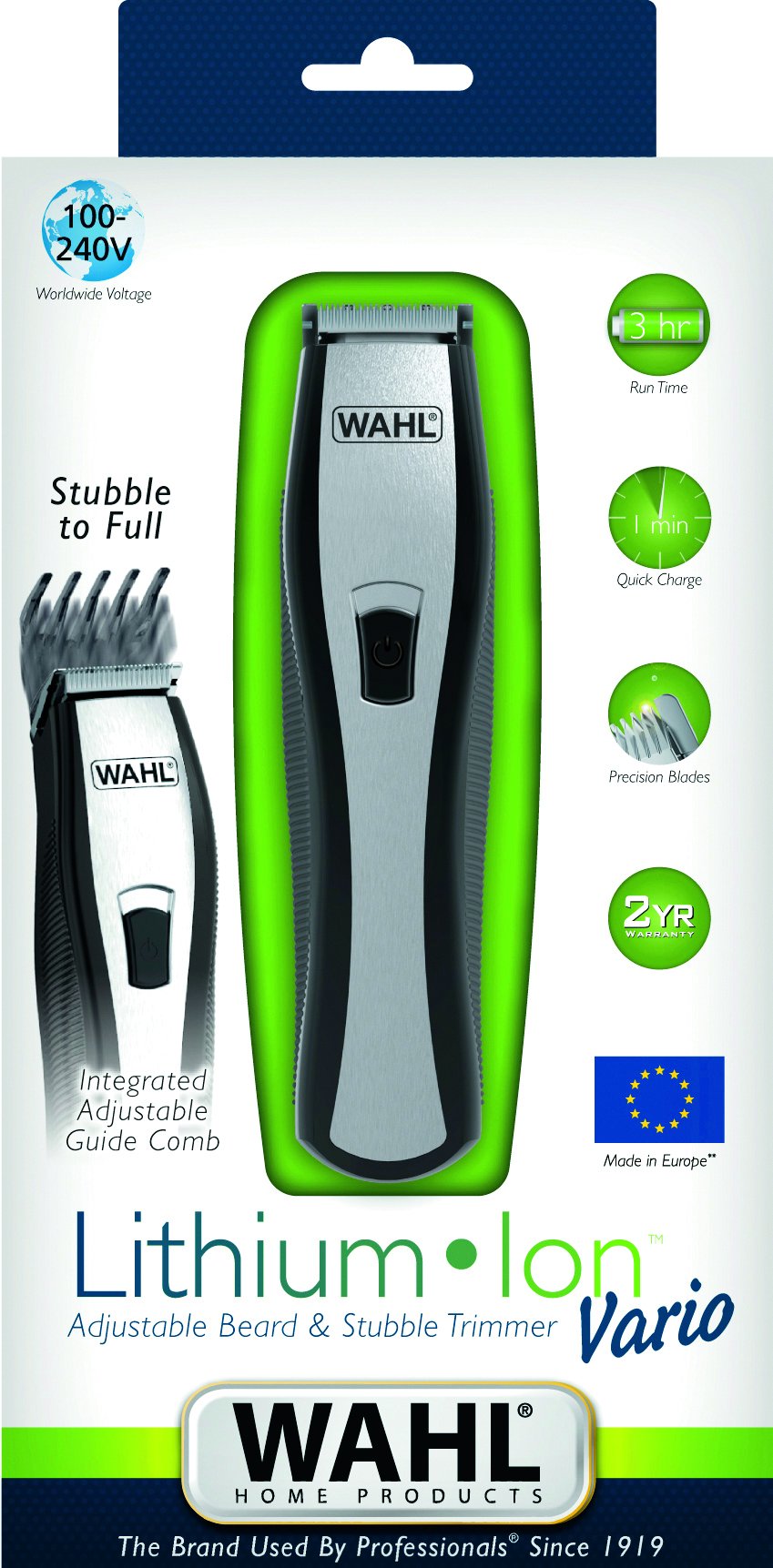 wahl hair clippers 240v