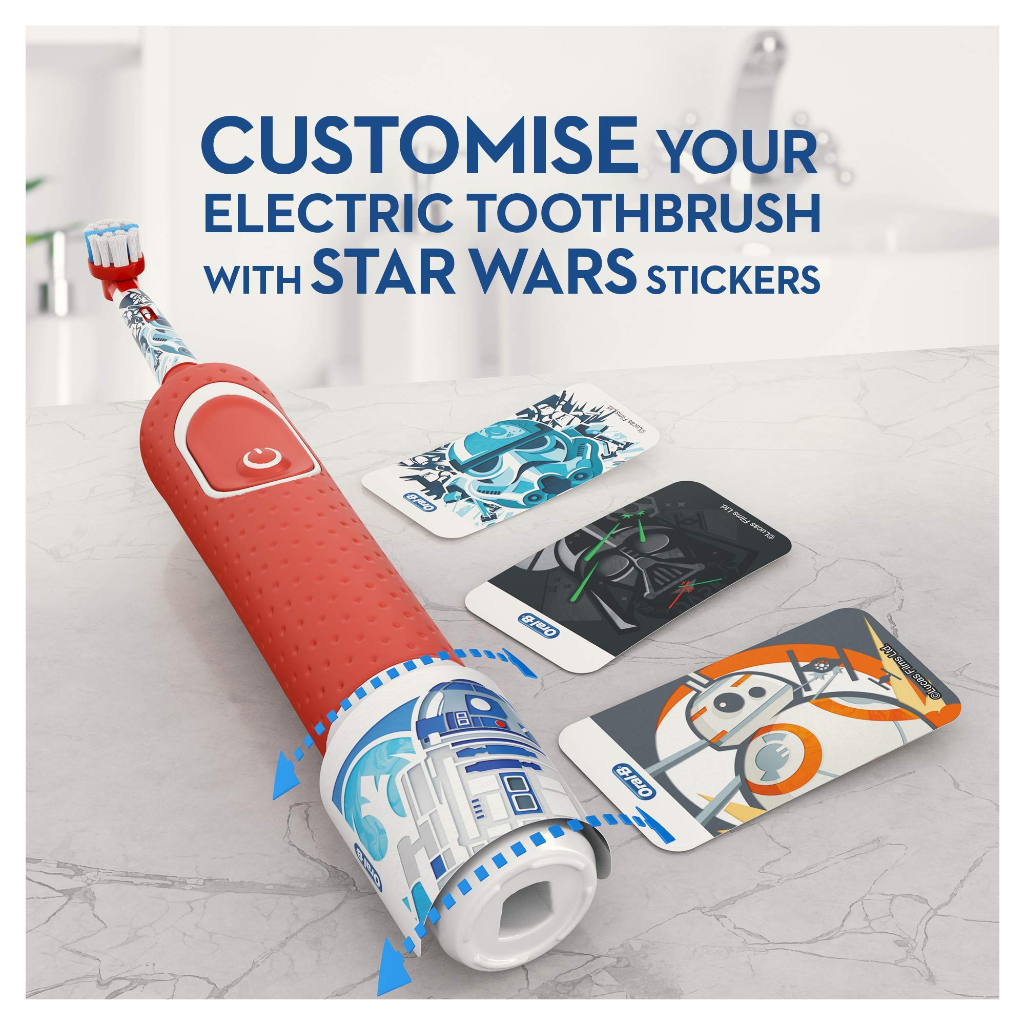 Oral B Stages Power Kids Electric Rechargeable Toothbrush Featuring St Pazarska