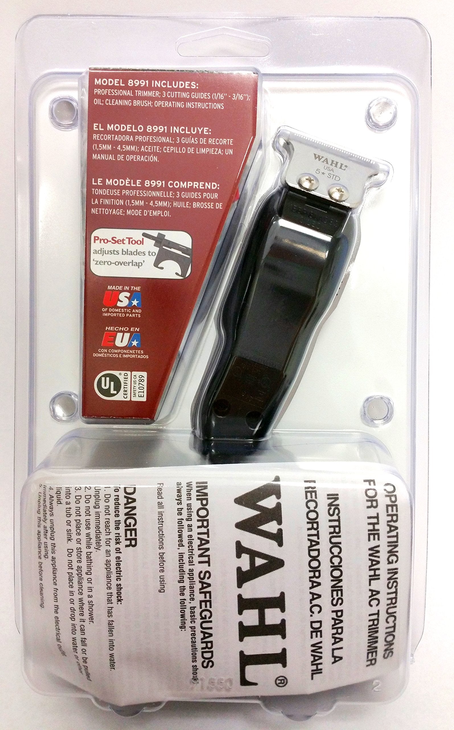 cleaning wahl trimmer