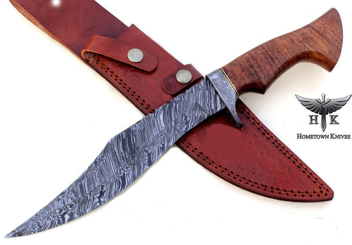 Handmade Damascus Steel Steak Knives Set – The Bowie Knife