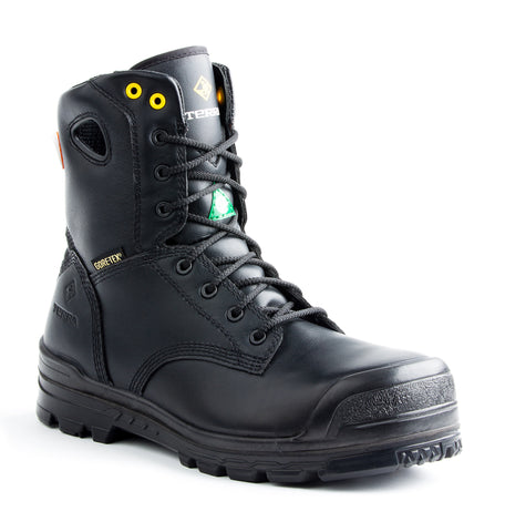 steel toe boots with metal torso