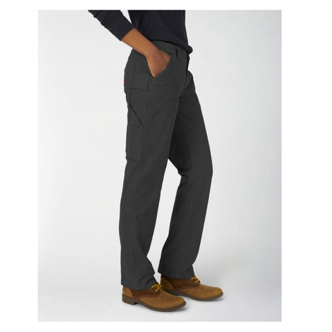 Dickies Stretch Duck Women's Carpenter Work Pant FD2700 - Black – Work ...