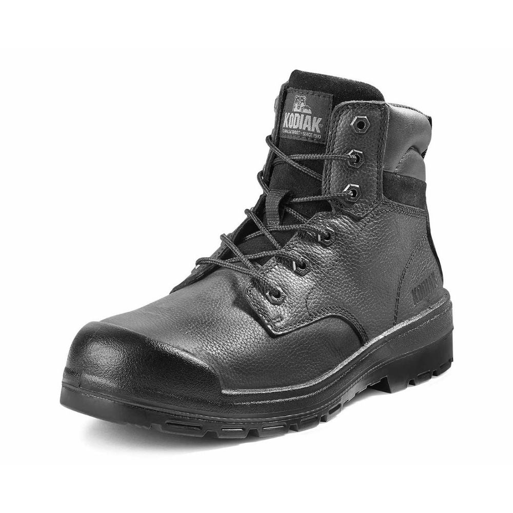 Kodiak Greb Men's 6" Steel Toe Work Boot KD0A4TH4BLK Black Work