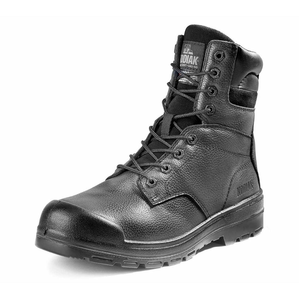 Kodiak Greb Men's 8" Steel Toe Work Boot KD0A4TH3BLK Black Work