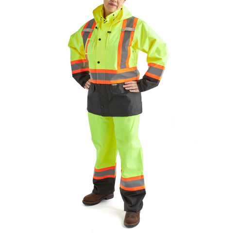 Terra Hi-Vis 5 Point Tear Away Vest - Yellow 116523YL