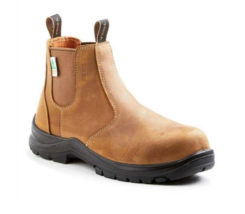 composite toe slip on work boots