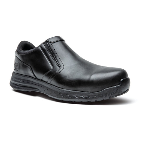 timberland black slip on shoes