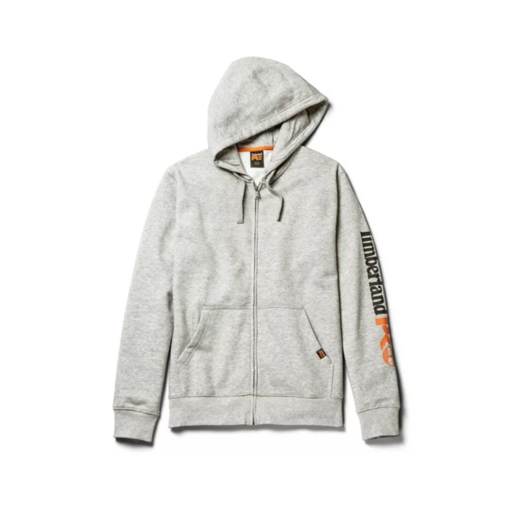 Timberland PRO Hood Honcho Full Zip Work Hoodie - Light Grey