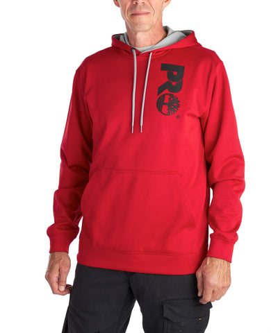 red timberland hoodie