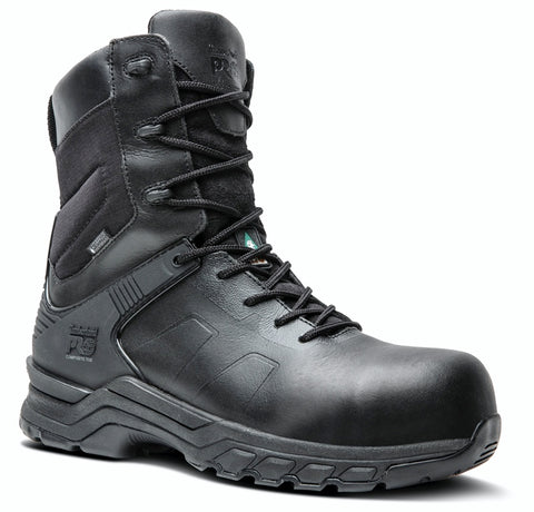 side zip composite toe waterproof boots