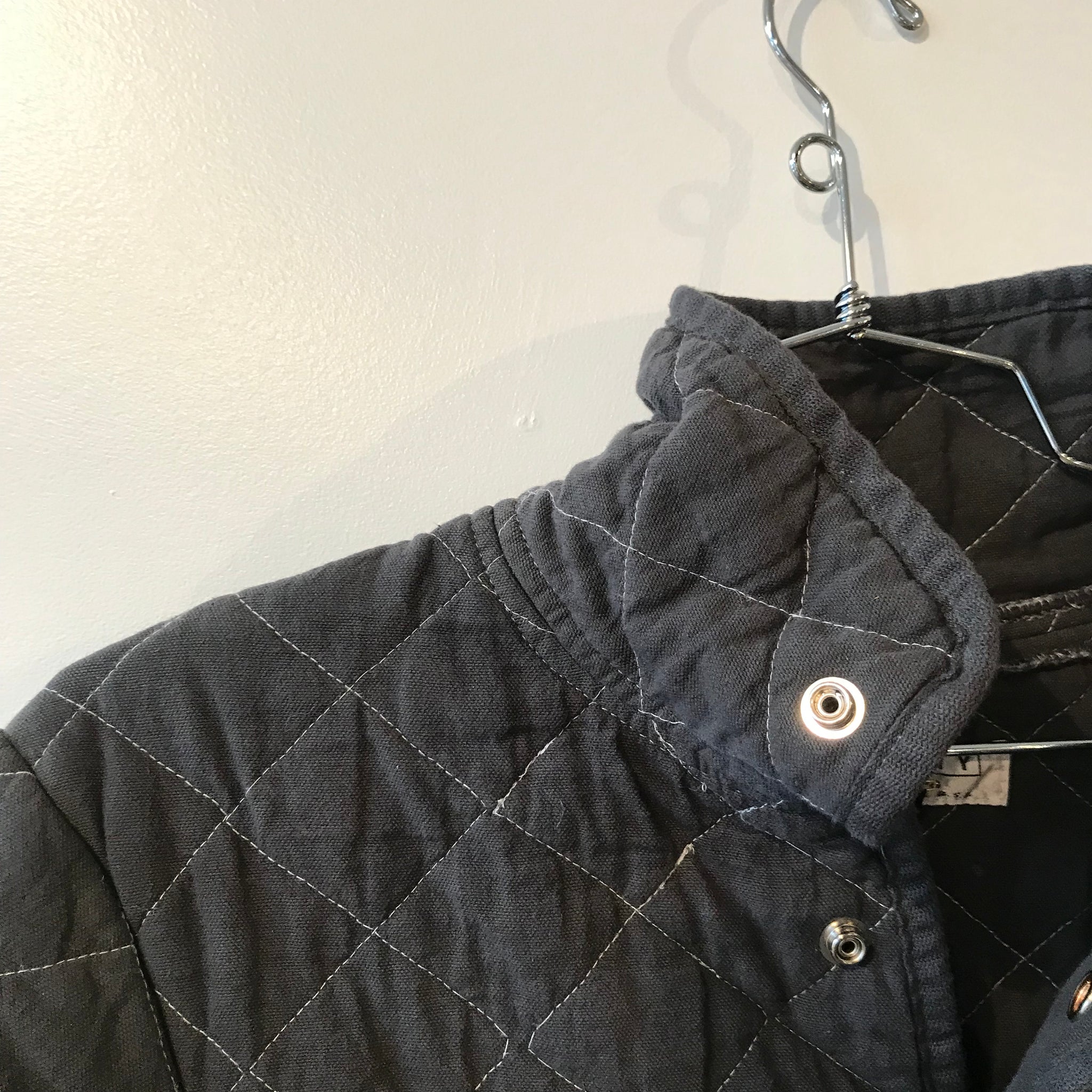 Quilted Snap Jacket by Utility Canvas 