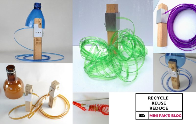 Plastic Bottle Cutter transforms plastic containers into flexible string