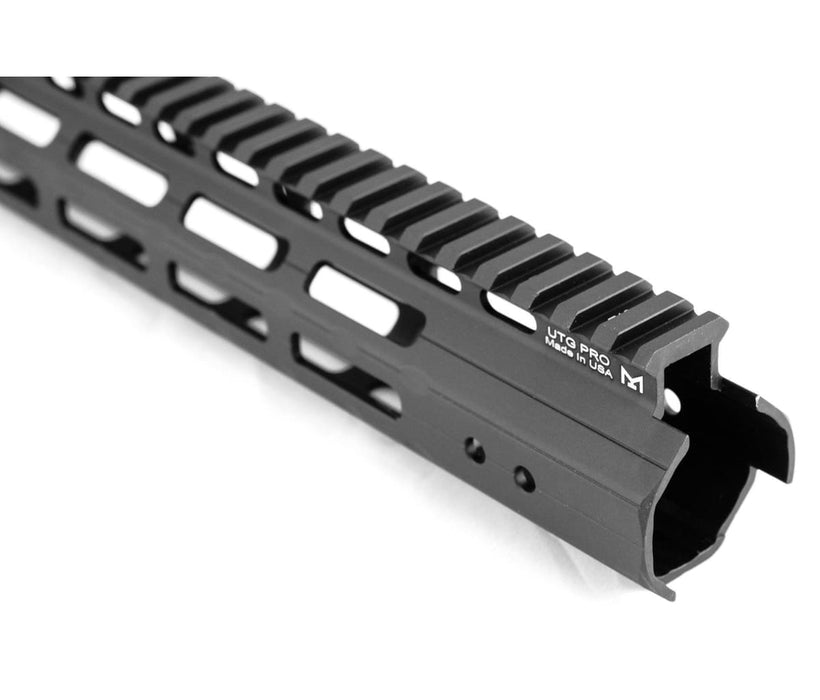 Utg Pro M Lok™ Ar 15 15 Super Slim Ff Handguard Black — Ar15discounts 8007