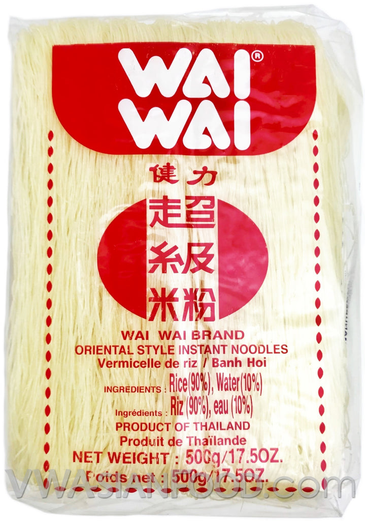 Wai Wai Rice Vermicelli Noodle 17 6 Oz 24 Count – Vw Asian Food Co