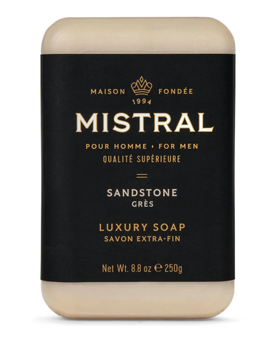 Sandstone Men's Soap by Mistral French Soaps