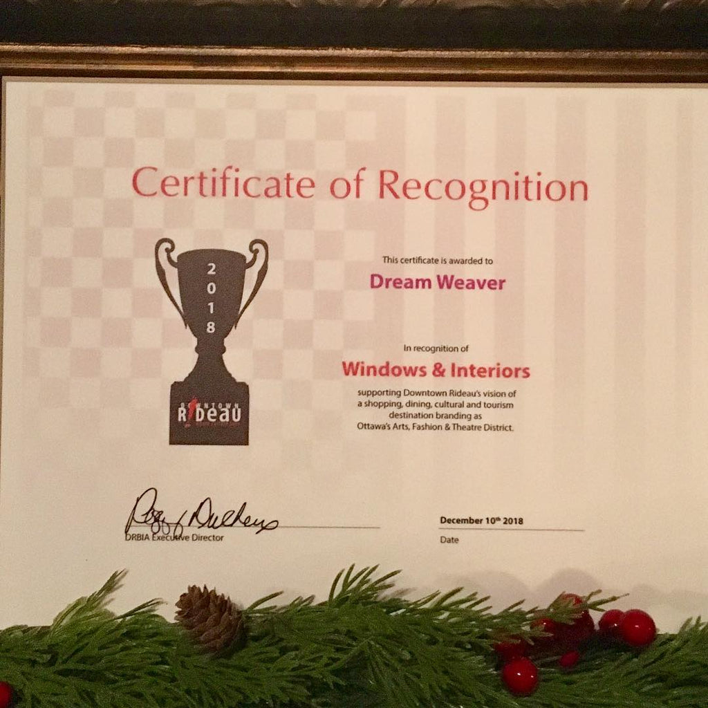 Rideau Window Display Award