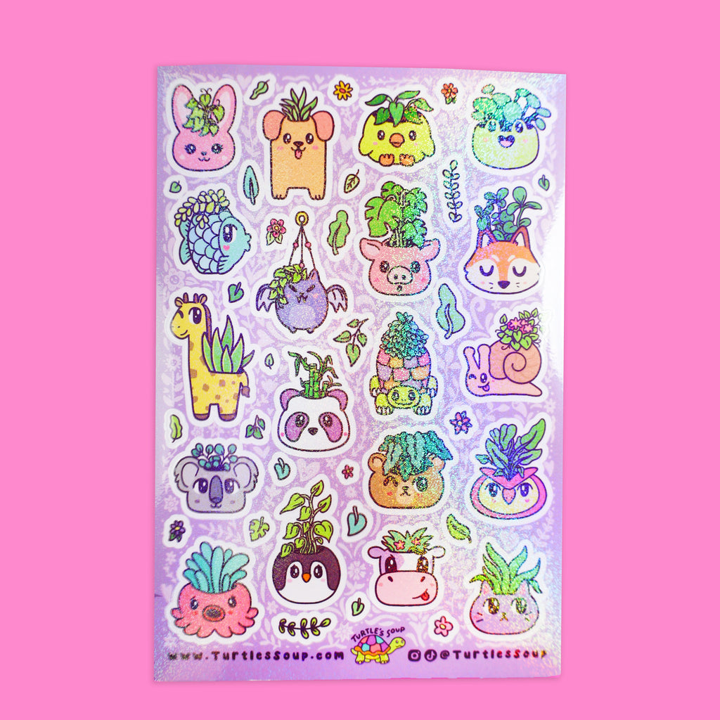 Moon Child Satin P.E.T. Journaling Sticker Sheet Set – laurenphelpsdesigns