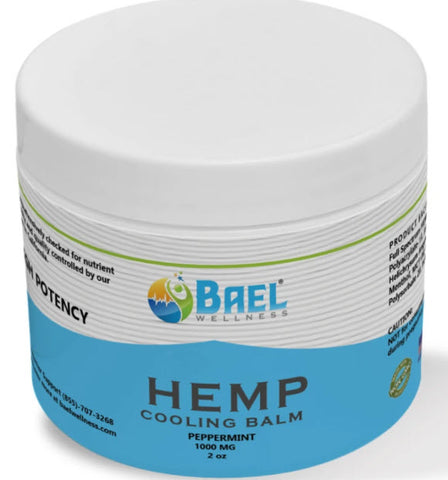 Premium hemp seed infused soothing balm