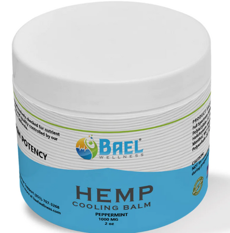 Premium hemp seed infused soothing balm