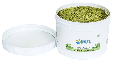 Bael Wellness Moringa Leaf Powder. 