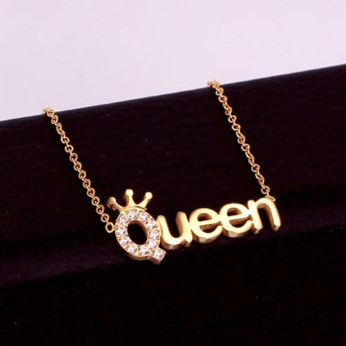 Queen Necklace | 14K Gold Plated - Kayarize