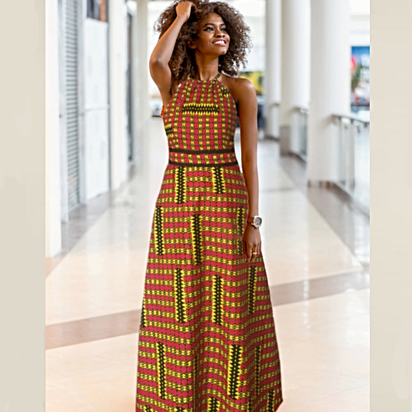 african print elegant dresses