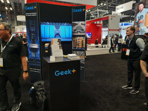 Geek+ at NRF2023 co-exhibiting with ProGlove