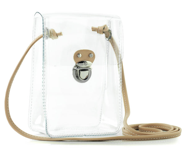Clear Mini Cross Body Single Shoulder Bag for Stadium Approved – Hoxis Bags